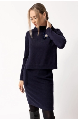 Платье Golden Valley 4520 темно-синий 