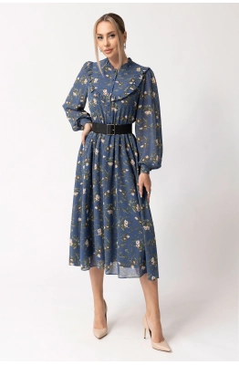 Платье Golden Valley 4866-1 голубой 