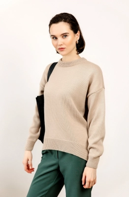 Джемпер RomGil РВ0105-ШЕ5 светло-бежевый 