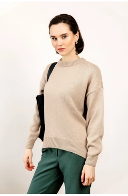 Джемпер RomGil РВ0105-ШЕ5 светло-бежевый 