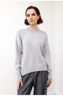 Джемпер RomGil РВ0105-ШЕ5 светло-серый 