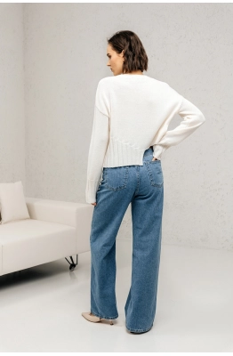 Джемпер RomGil РВ0121-ШЕ5 белый Джемпер RomGil РВ0121-ШЕ5 белый