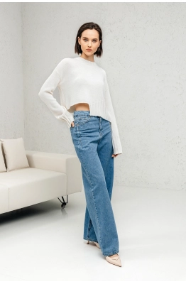 Джемпер RomGil РВ0121-ШЕ5 белый 