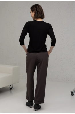 Брюки RomGil РТ0043-ПЭ5 серый графит Брюки RomGil РТ0043-ПЭ5 серый графит