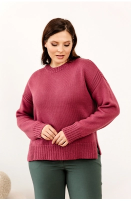 Джемпер RomGil ТЗ745Ш брусничный 