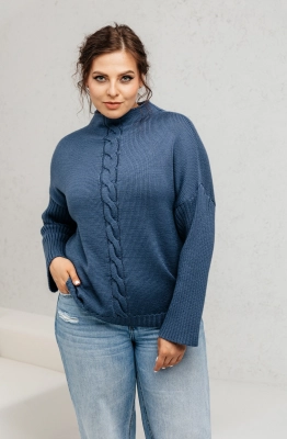 Джемпер RomGil ТЗ941Ш индиго 