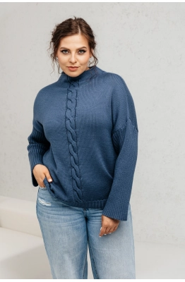 Джемпер RomGil ТЗ941Ш индиго 