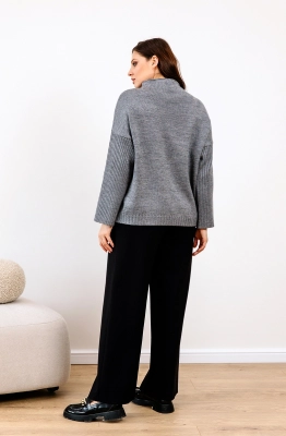 Джемпер RomGil ТЗ941Ш серый Джемпер RomGil ТЗ941Ш серый