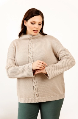Джемпер RomGil ТЗ941Ш светло-бежевый 