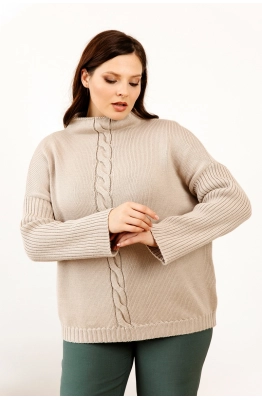 Джемпер RomGil ТЗ941Ш светло-бежевый 