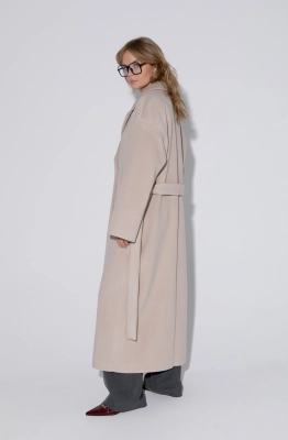 Пальто PiRS 4861 светло-бежевый