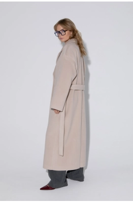 Пальто PiRS 4861 светло-бежевый Пальто PiRS 4861 светло-бежевый