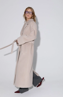 Пальто PiRS 4861 светло-бежевый