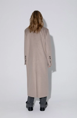 Пальто PiRS 5382 бежевый  Пальто PiRS 5382 бежевый