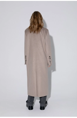 Пальто PiRS 5382 бежевый  Пальто PiRS 5382 бежевый