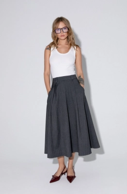 Юбка PiRS 5415 серый  Юбка PiRS 5415 серый