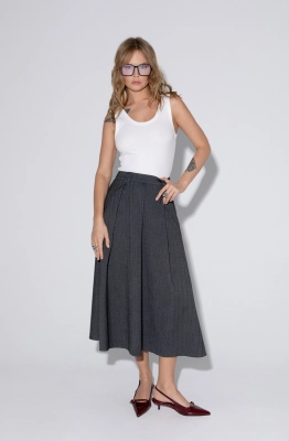 Юбка PiRS 5415 серый 