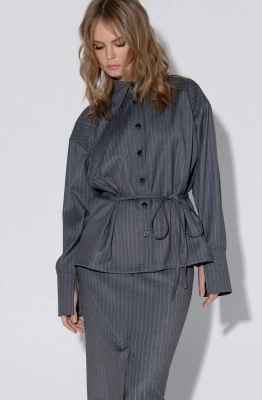 Блуза PiRS 5443 серый 