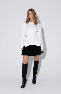 Комплект-двойка PiRS 5448 белый+черная юбка 