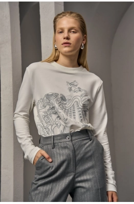 Джемпер DEVITA 8001 белый 