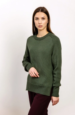 Джемпер RomGil РВ0100-ШЕ5 оливковый 