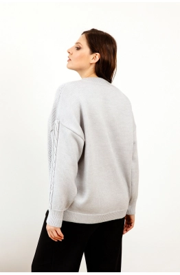 Джемпер RomGil ТЗ922Ш светло-серый 