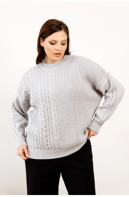 Джемпер RomGil ТЗ922Ш светло-серый 