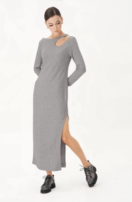 Платье Фантазия Мод 4906 серый 