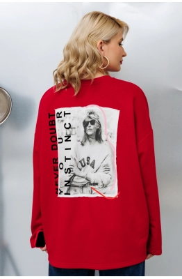 Джемпер КО-КО 4.44 красный Джемпер КО-КО 4.44 красный