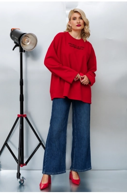 Джемпер КО-КО 4.44 красный 