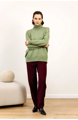 Свитер RomGil РВ0003-ШЕ1 светло-оливковый Свитер RomGil РВ0003-ШЕ1 светло-оливковый