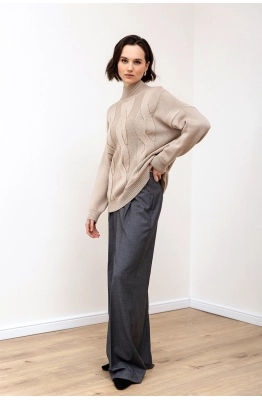 Джемпер RomGil РВ0088-ШЕ5 светло-бежевый 