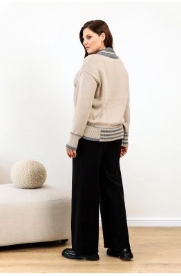 Джемпер RomGil ТЗ887Ш светло-бежевый Джемпер RomGil ТЗ887Ш светло-бежевый