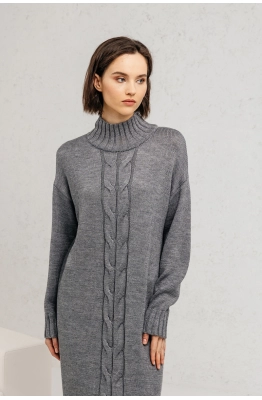 Платье RomGil ТЗ946Ш серый 
