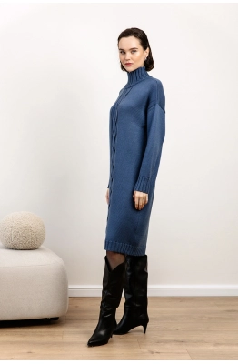 Платье RomGil ТЗ946Ш индиго  Платье RomGil ТЗ946Ш индиго