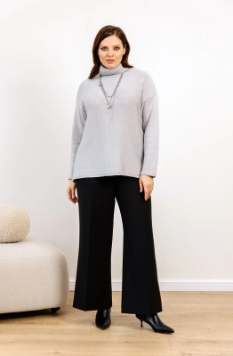 Джемпер RomGil РВ0009-ШЕ5 светло-серый Джемпер RomGil РВ0009-ШЕ5 светло-серый