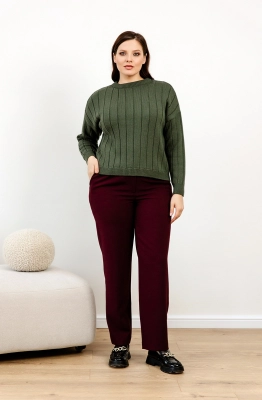 Свитер RomGil РВ0095-ШЕ5 оливковый Свитер RomGil РВ0095-ШЕ5 оливковый