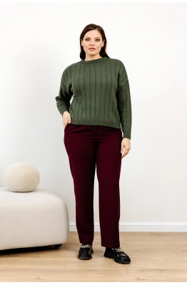 Свитер RomGil РВ0095-ШЕ5 оливковый Свитер RomGil РВ0095-ШЕ5 оливковый