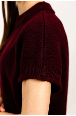 Жилет RomGil РВ0096-ШЕ5 бордовый  Жилет RomGil РВ0096-ШЕ5 бордовый