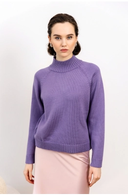 Джемпер RomGil РВ0114-ШЕ5 сиреневый 