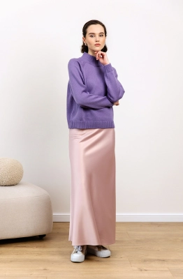 Джемпер RomGil РВ0114-ШЕ5 сиреневый Джемпер RomGil РВ0114-ШЕ5 сиреневый