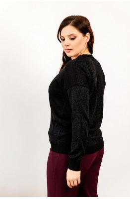 Джемпер RomGil РВ0140-ХМ5 черный 
