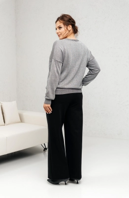 Джемпер RomGil РВ0140-ХМ5 сталь Джемпер RomGil РВ0140-ХМ5 сталь