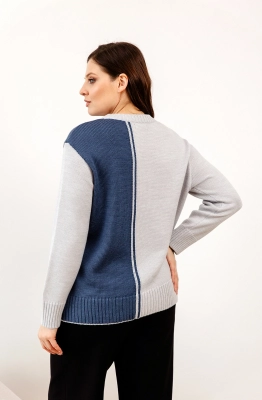 Джемпер RomGil ТЗ891Ш светло-серый Джемпер RomGil ТЗ891Ш светло-серый