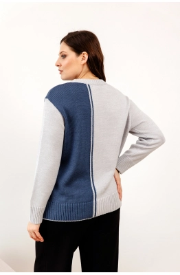 Джемпер RomGil ТЗ891Ш светло-серый 