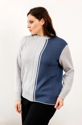 Джемпер RomGil ТЗ891Ш светло-серый 