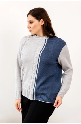 Джемпер RomGil ТЗ891Ш светло-серый 