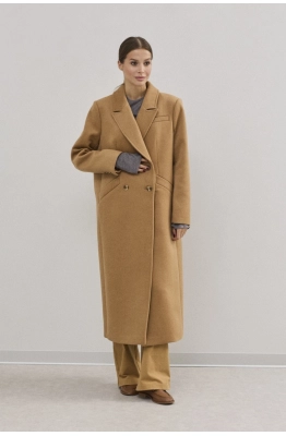 Пальто DAVA 7001 песок 