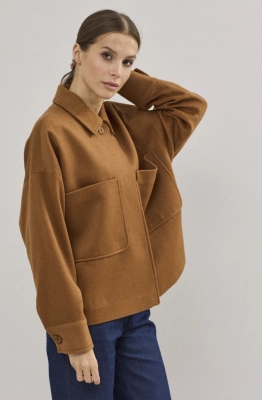 Пальто DAVA 7003 песок  Пальто DAVA 7003 песок