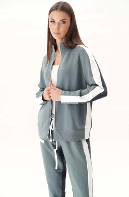 Костюм Фантазия Мод 4766 лазурно-серый